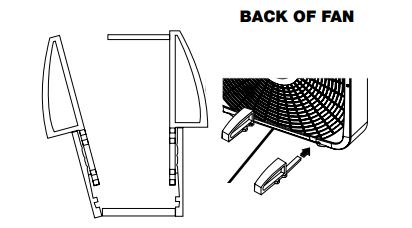 box fan replacement feet